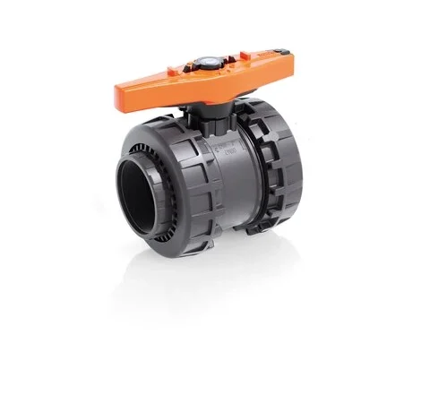 Βάνα Σφαιρική FIP Pvc-U Dual Block 2-Way Multi Φ3/8'' (Vxefv)